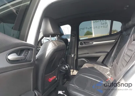 2019 Alfa Romeo Stelvio Ti Sport Awd из США, поврежденный, VIN ZASPAKBN1K7C40661